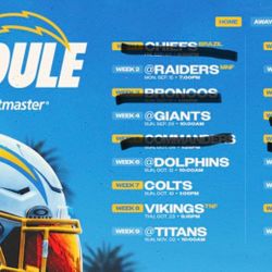Chargers Tickets 