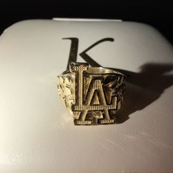 La Nugget Ring 10k