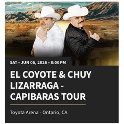El Coyote & Chuy Lizarraga -Capibaras Tour