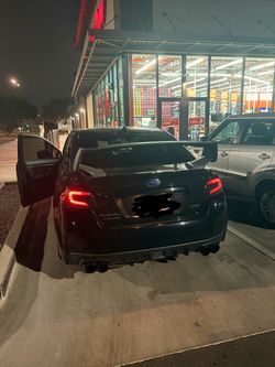 STI spoiler WRX, Black