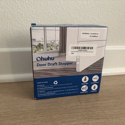 $5 for NEW White Door Draft Stopper
