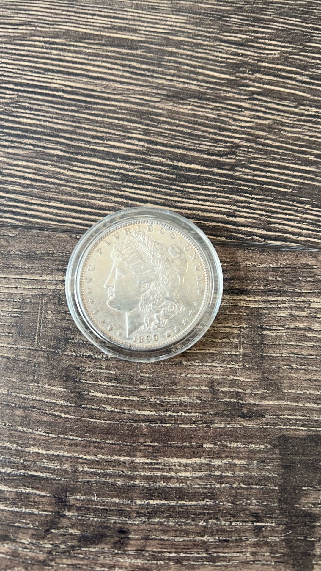 Circulated 1890 Morgan Silver Dollar 