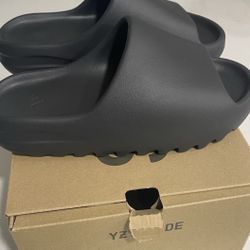 Yeezy Slate Gray Slides - Sizes 8-11