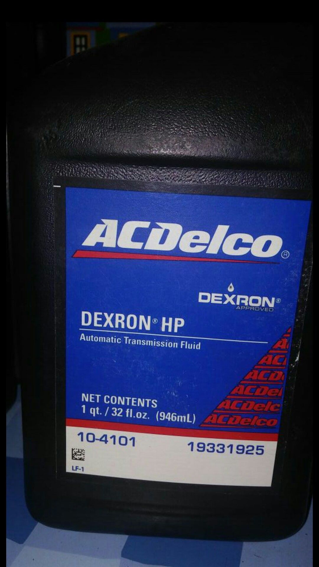 DEXRON High Performance Automatic Transmission Fluid × HP ATF × AC ...