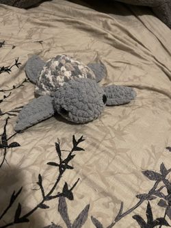 Soft Crocheted Turtles Come In A Few Colors 