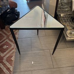 Mirror End Table