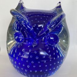 Vintage Glass owl