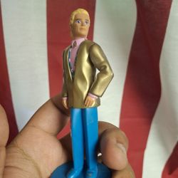 Vintage Mattel McDonalds Barbie Ken Doll Plastic Figure Moving Head Arms Waist