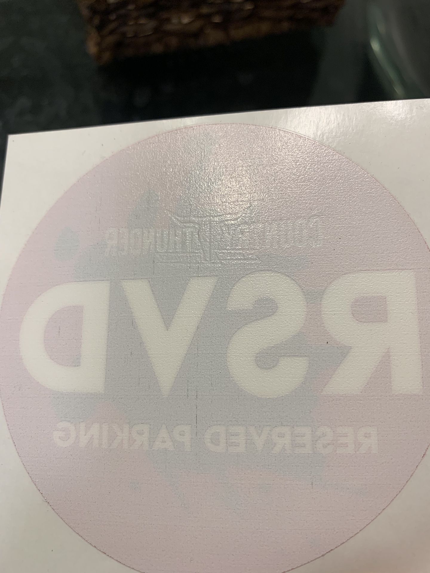 Country Thunder Reserved parking pass