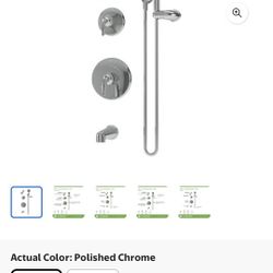 Symmons Elm Shower Setup