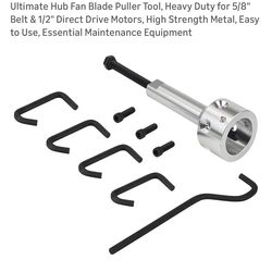 Ultimate hub fan blade puller tool
