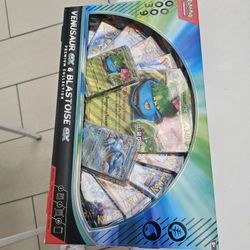 Pokemon Venusaur Ex & Blastoise Ex Premium Collection