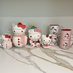 Hello Kitty Christmas ceramics