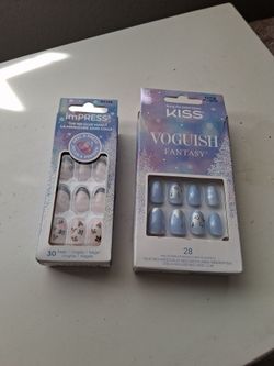 imPRESS & Kiss Voguish Fantasy Press-On Nails Bundle