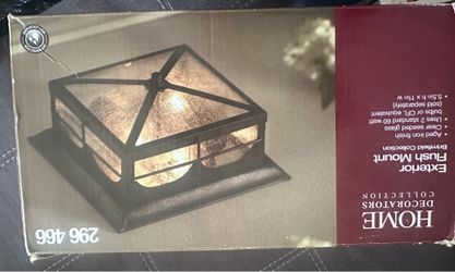 Exterior Flush Mount ceiling light