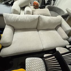 Large Love Seat & L sofa 