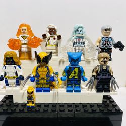 Marvel X-Men Minifigures Heroes Bundle | New Custom LEGO Compatible Toys