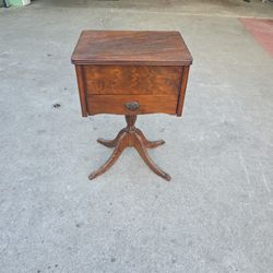 Antique Sewing Table Stand 