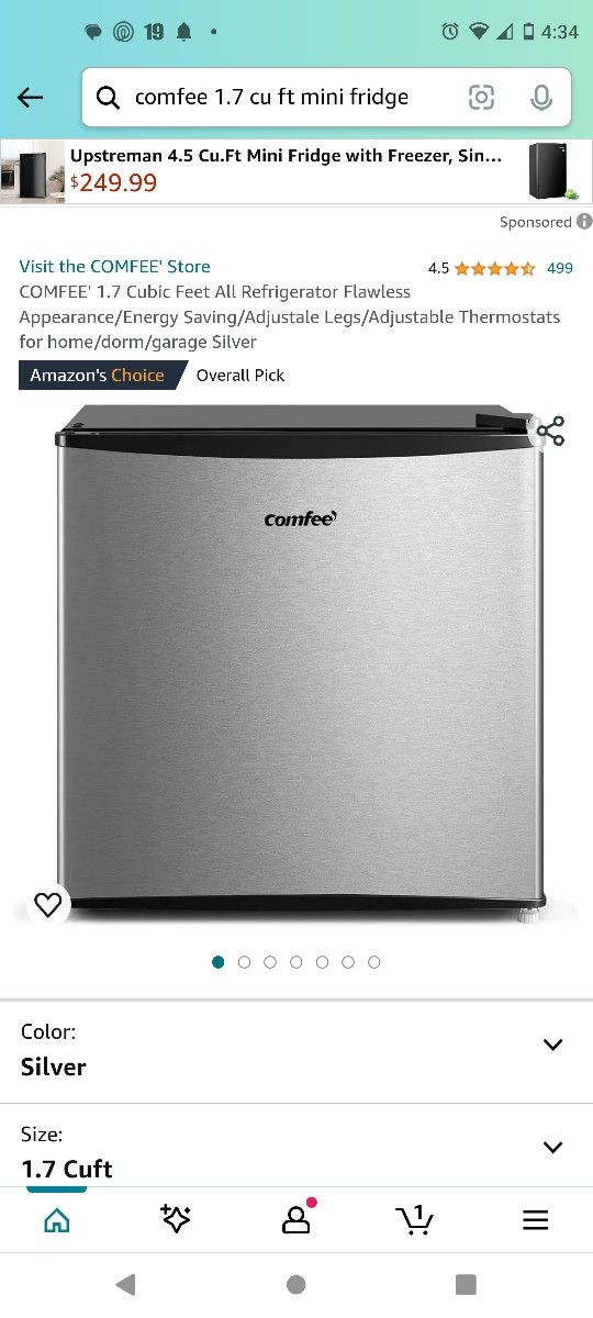 Comfee Mini Fridge