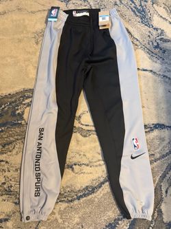 Brand New with Tags Men’s Nike San Antonio Spurs Official Player Issued Tear Away Pants Size Medium