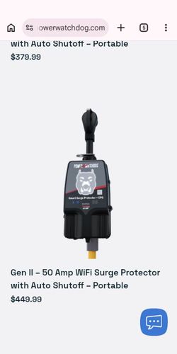 Power Watchdog Gen I 50 Amp WiFi Surge Protector