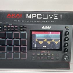 (New)Akai Professional MPC Live II Standalone Touchscreen Digital Audio Workstation
