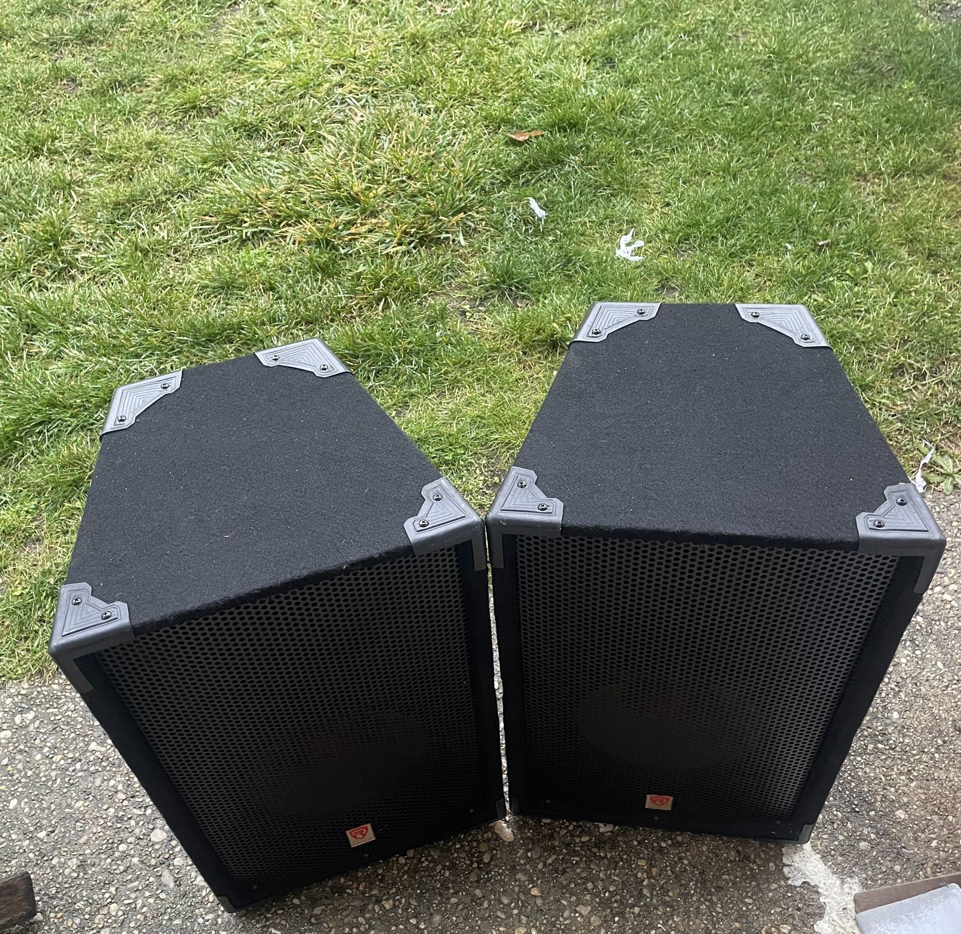 (2) Rockville RSG12.4 Single 12” Loudspeakers Totaling 2000 Watt Peak/1000 Watt RMS