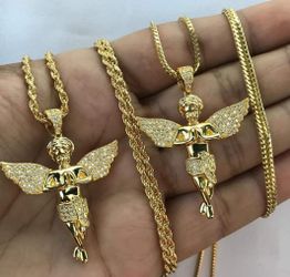 Small Chains Gold Plated 14k Does Not Loses Color