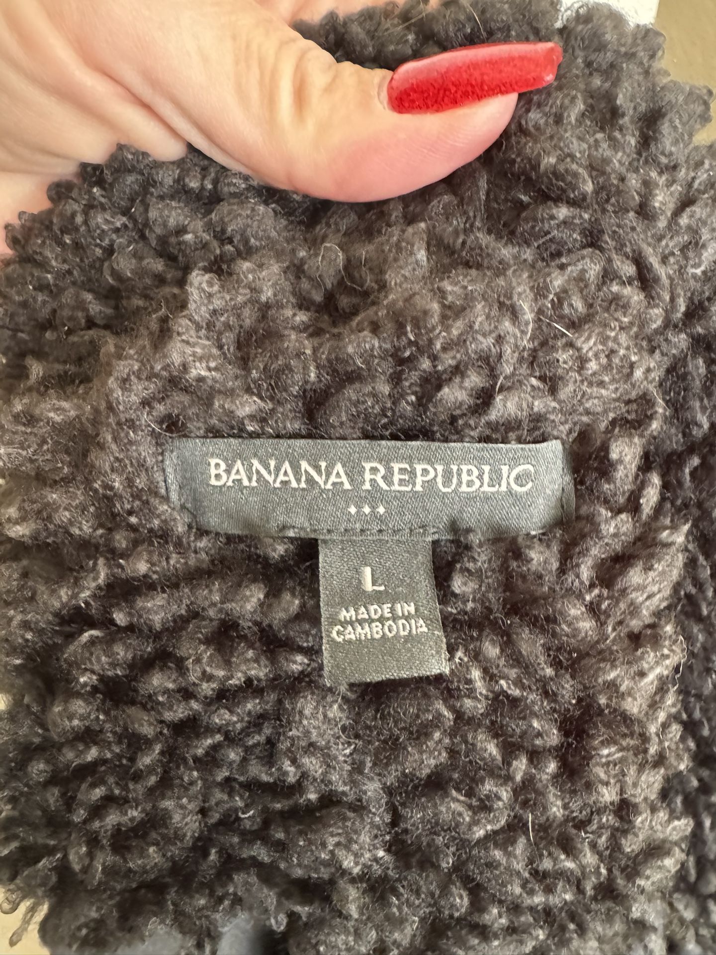 Banana Republic Sherpa Coat