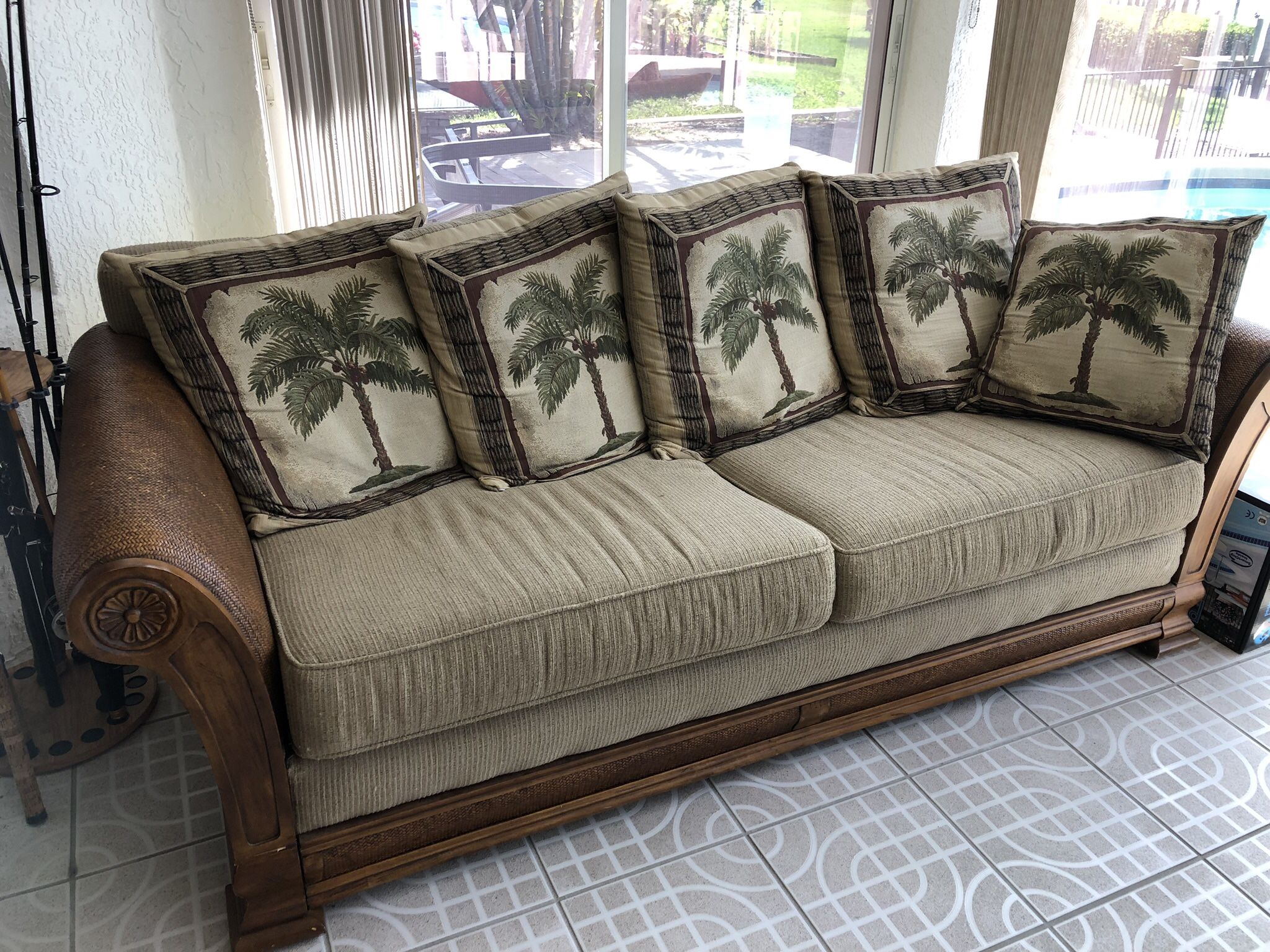 Sleeper Sofa & Loveseat