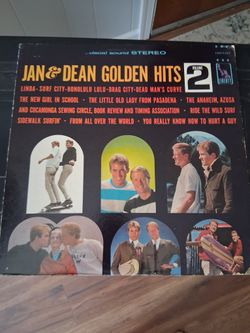 Jan An Dean's Golden Hits Vinyl Record