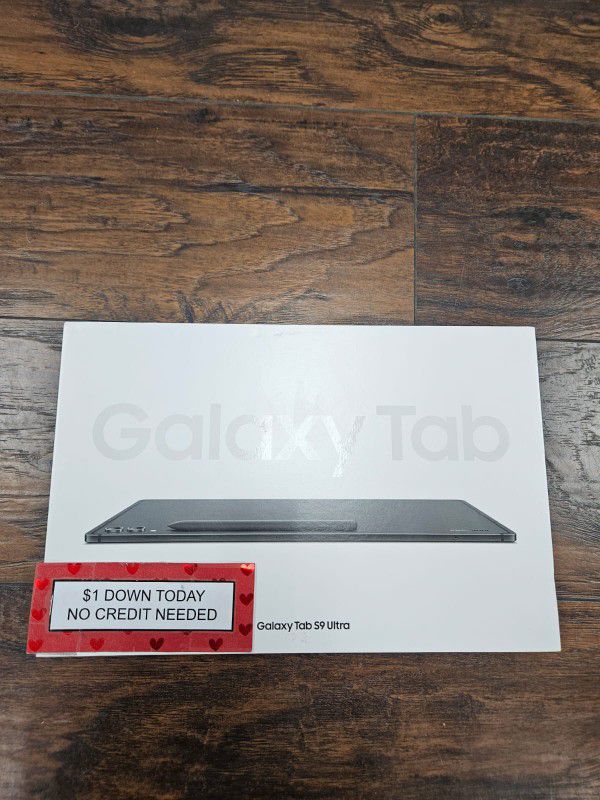 Samsung Galaxy Tab S9 Ultra -PAY $1 To Take It Home - Pay the rest later -