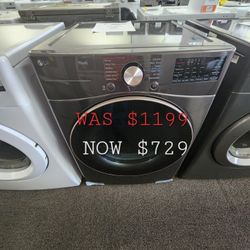 5.5 Cu. Ft. Smart Top Load Washer In Graphite Steel 