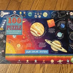 100 Piece Space Puzzle - Never Opened!