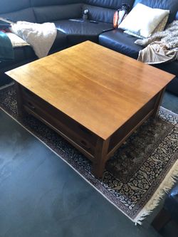 Beautiful Mission Style Coffee Table by Lane