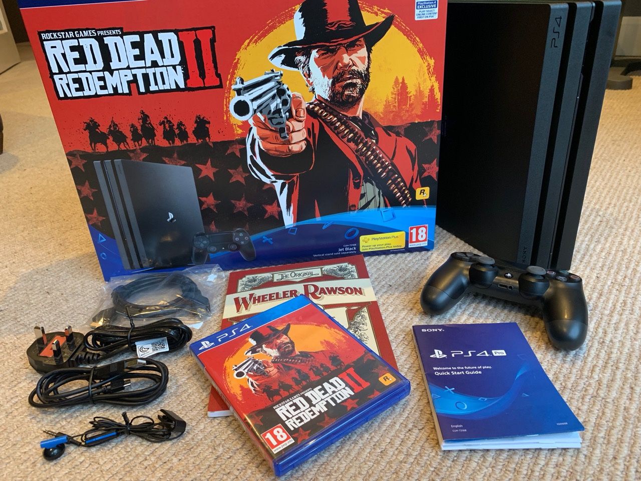 PS4 PRO RED DEAD BUNDLE