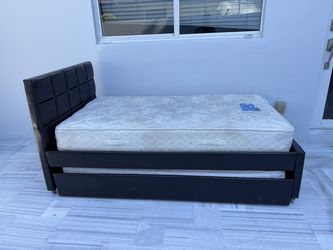 Cama personal con extensión gratis