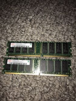 Hynix PC3200U-30330 512MB DDR Ram 400MHz CL3