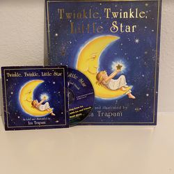 Twinkle Twinkle Little Star Book and Read Along With Music CD