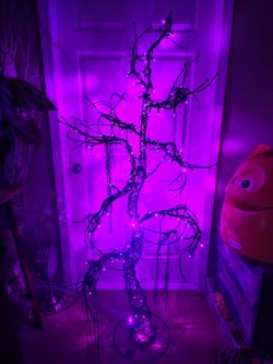 Spooky Halloween tree decoration