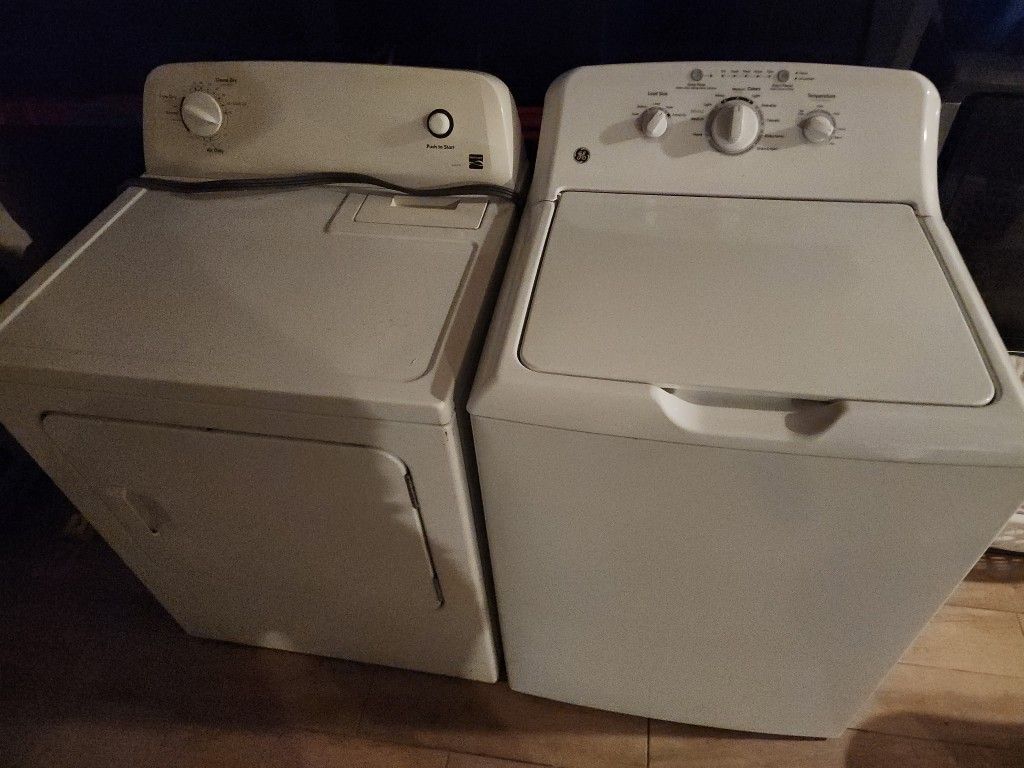 Pre-owned, Working GE Washer & Dryer Set $200 Firm