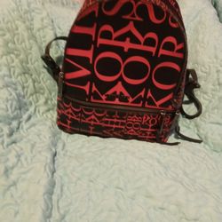Pink And Black Michael Kors Backpack