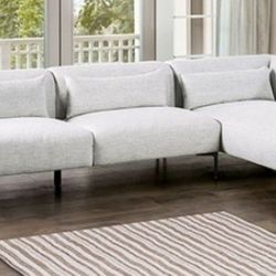 Brand New Grey Modern Style Sectional Sofa 