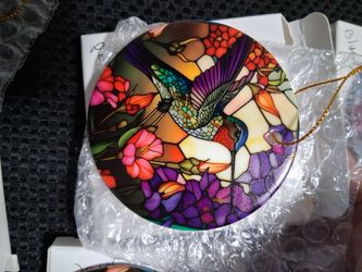 Glass Hummingbird  ornaments  (see all  images)