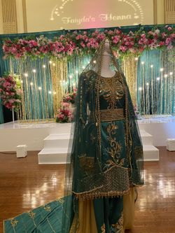 green emerald velvet dress Buy Elegant Kaftan Set For Sale