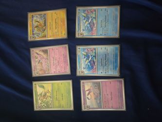 Pokémon Eeveelution Card Lot of 6