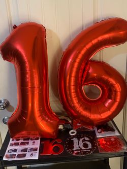 16th birthday decorations