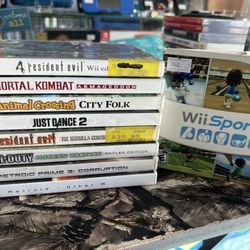 Nintendo Wii Games *PRICES IN DESCRIPTION PLEASE READ*