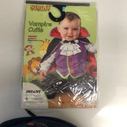 Vampire Infant Halloween Costume 6-12 Months