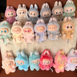 Complete Labubu Set Pop Mart - Exciting Macaron - Have A Seat - Big Energy